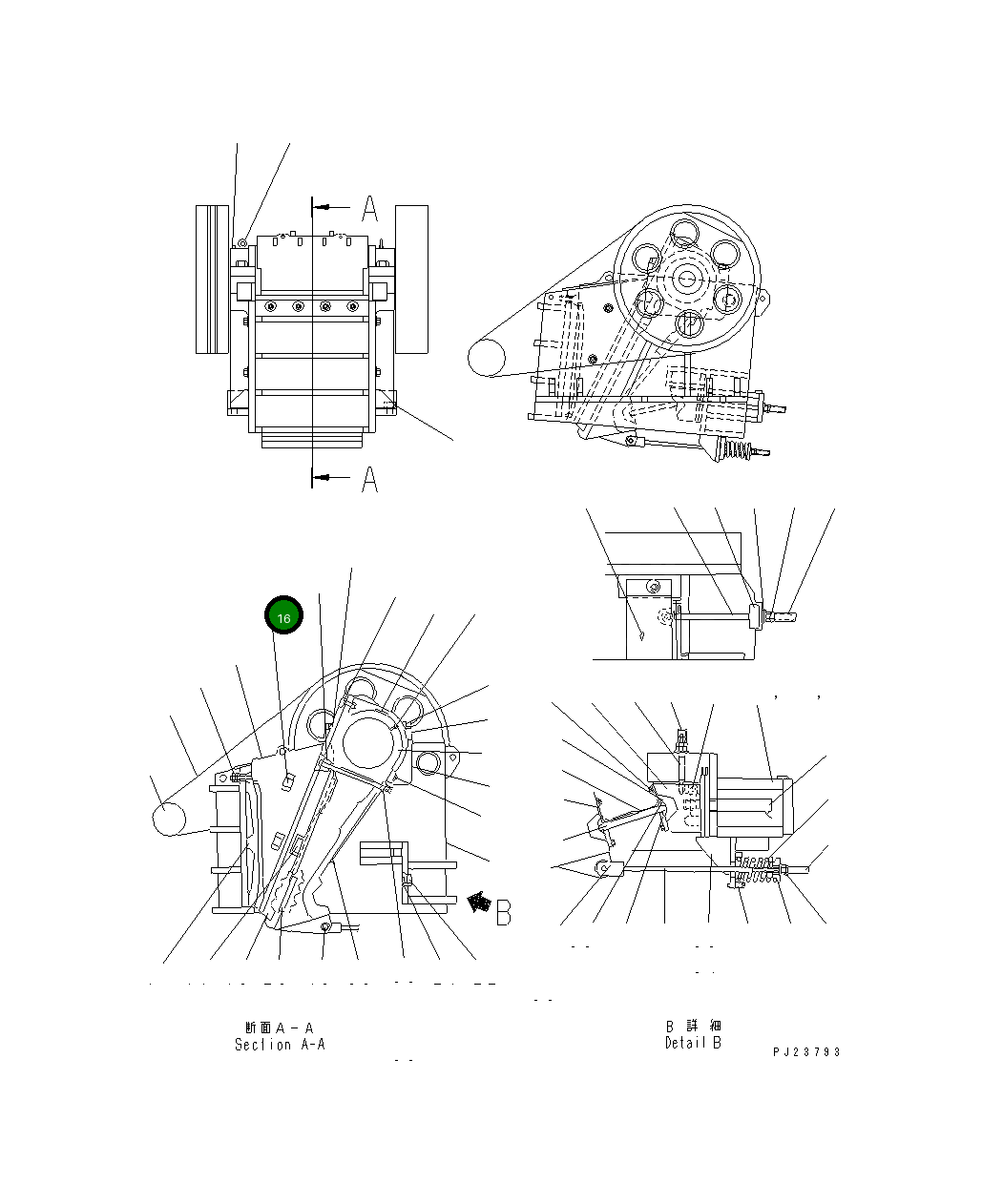 Гайка 8221-70-5170 Komatsu