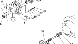 Шарик TZJB1501-22 Komatsu