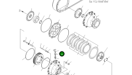 Штуцер прокачки 566-32-11430 Komatsu