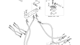 Шланг 1"-3/4"-1200L DS2043084 Komatsu