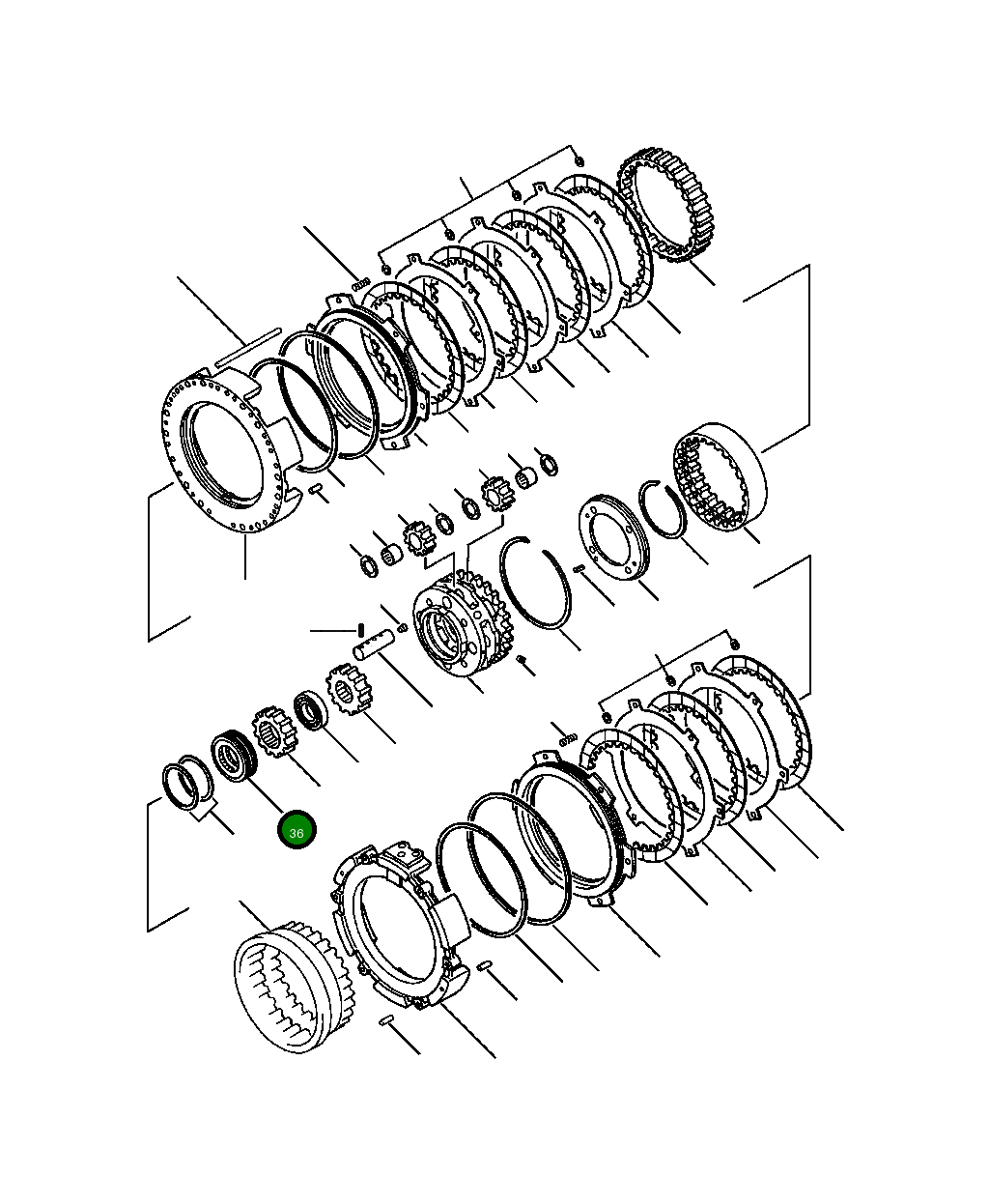 Втулка 425-15-12850 Komatsu