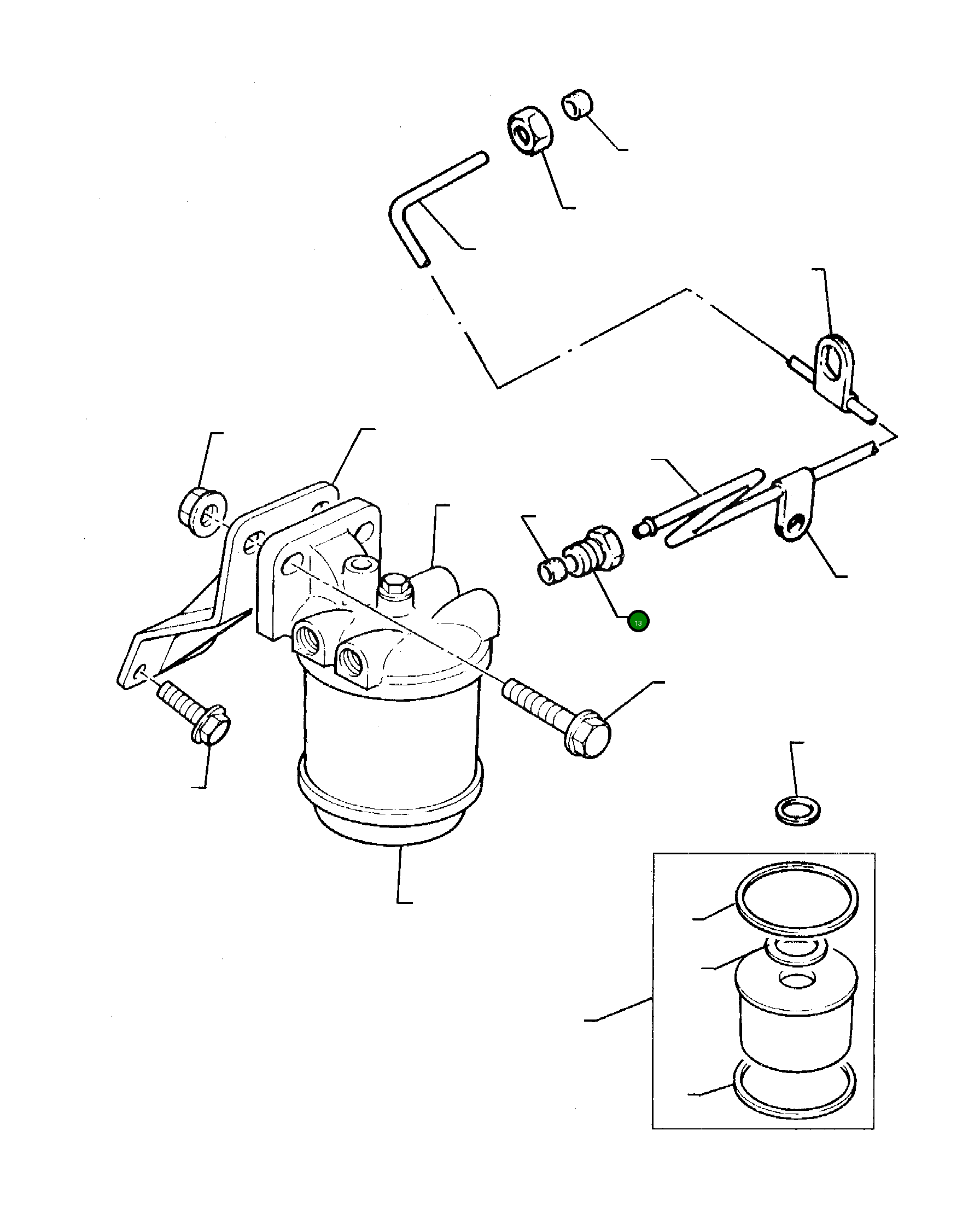 Гайка P33532148 Komatsu