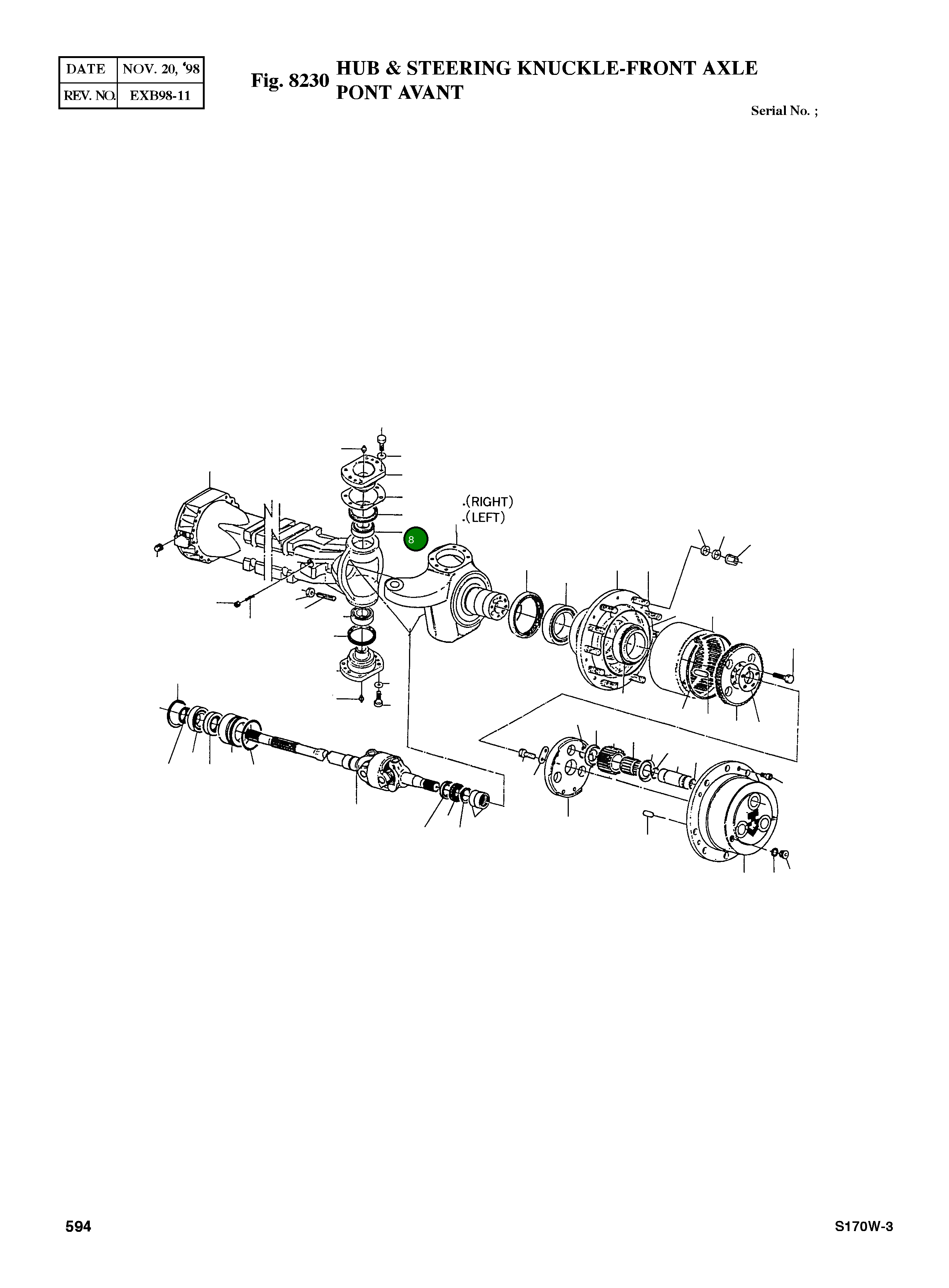 Конический роликовый подшипник 005.10.1382 Komatsu