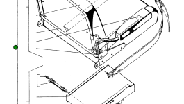 Сиденье 2946049M91 Komatsu