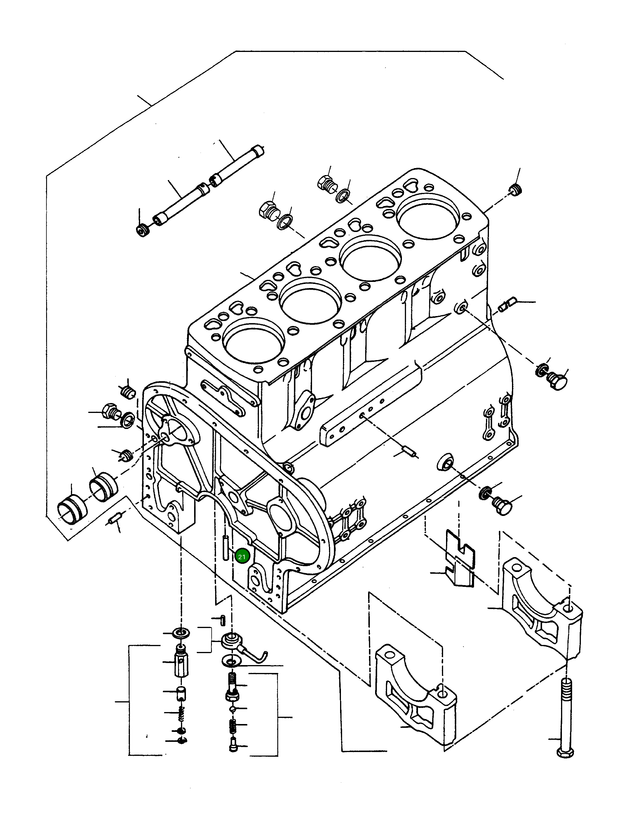Штифт 1443800X1 Komatsu