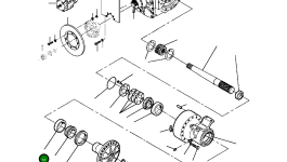 Чашка подшипника 1286 763 H1 Komatsu