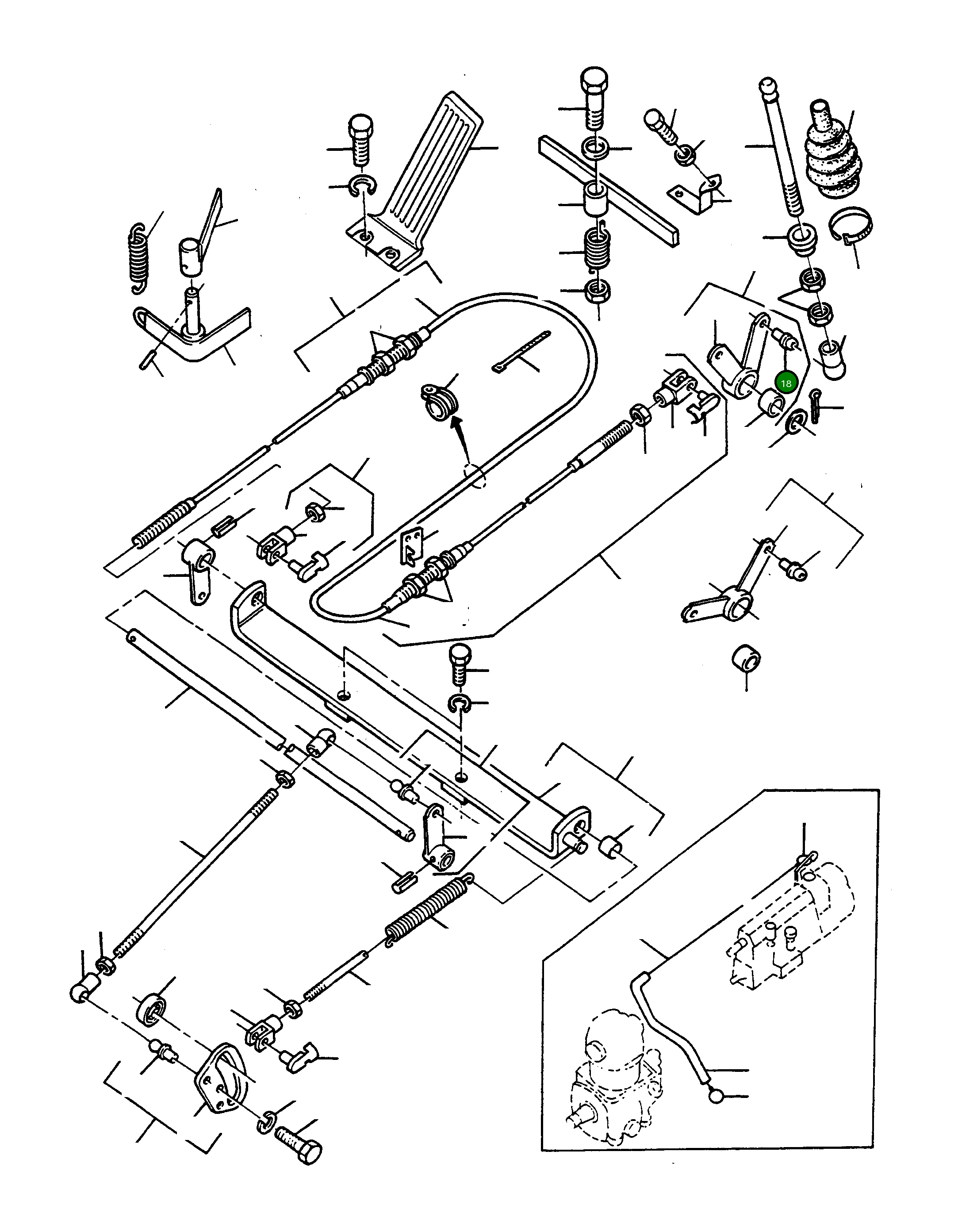 Шарнирный шарик 1443817X1 Komatsu