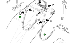 Шланг в сборе DN 50x3100 940 540 40 Komatsu