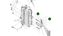 Шланг 1050MM 20Y-62-42540 Komatsu
