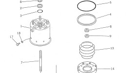 Шайба 426-32-15570 Komatsu