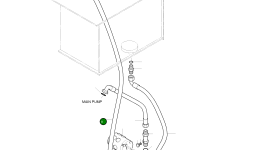 Шланг PF1/2-1950L 4184-1290 Komatsu