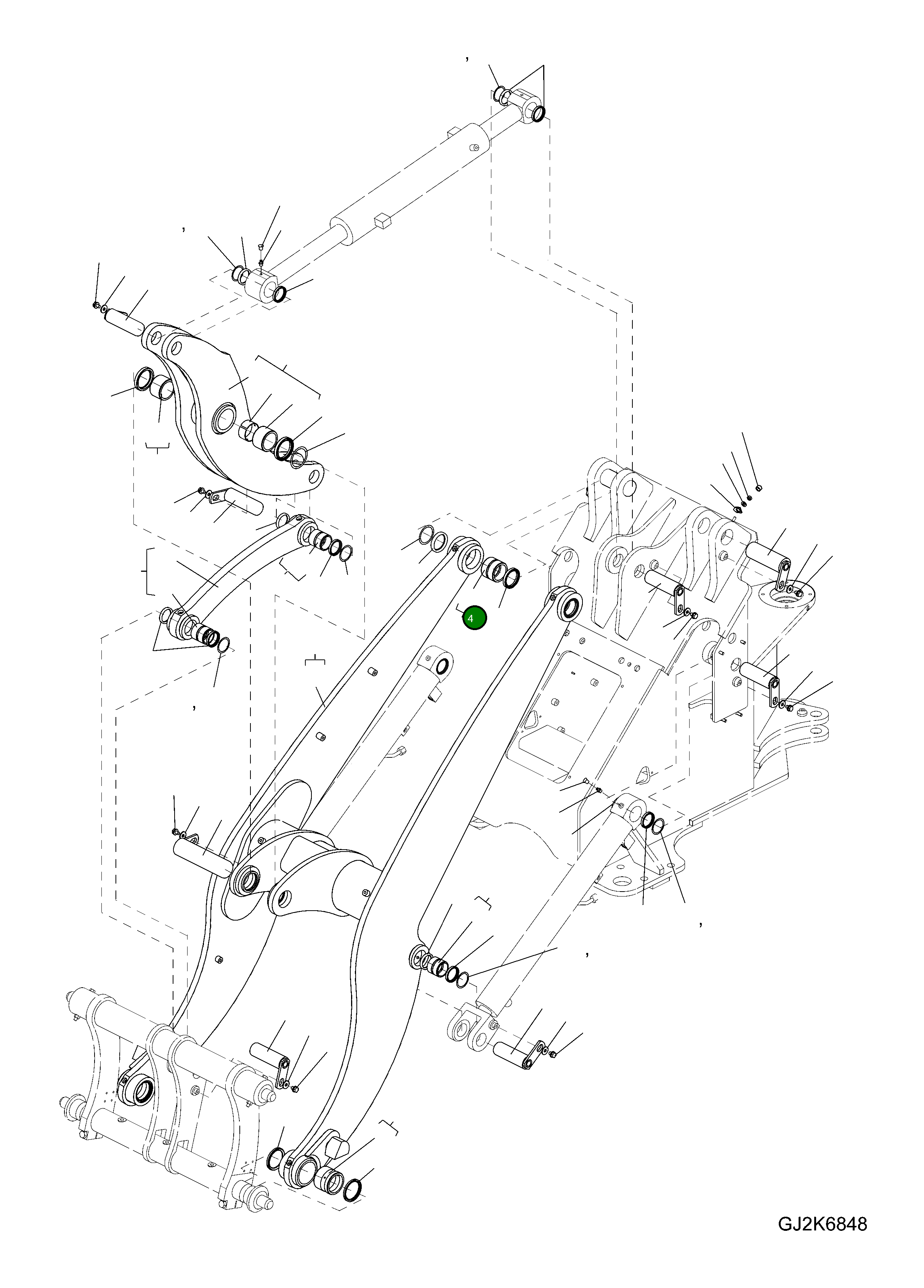Втулка 42U-70-21A60 Komatsu