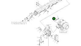 Шпилька 6215-15-5410 Komatsu