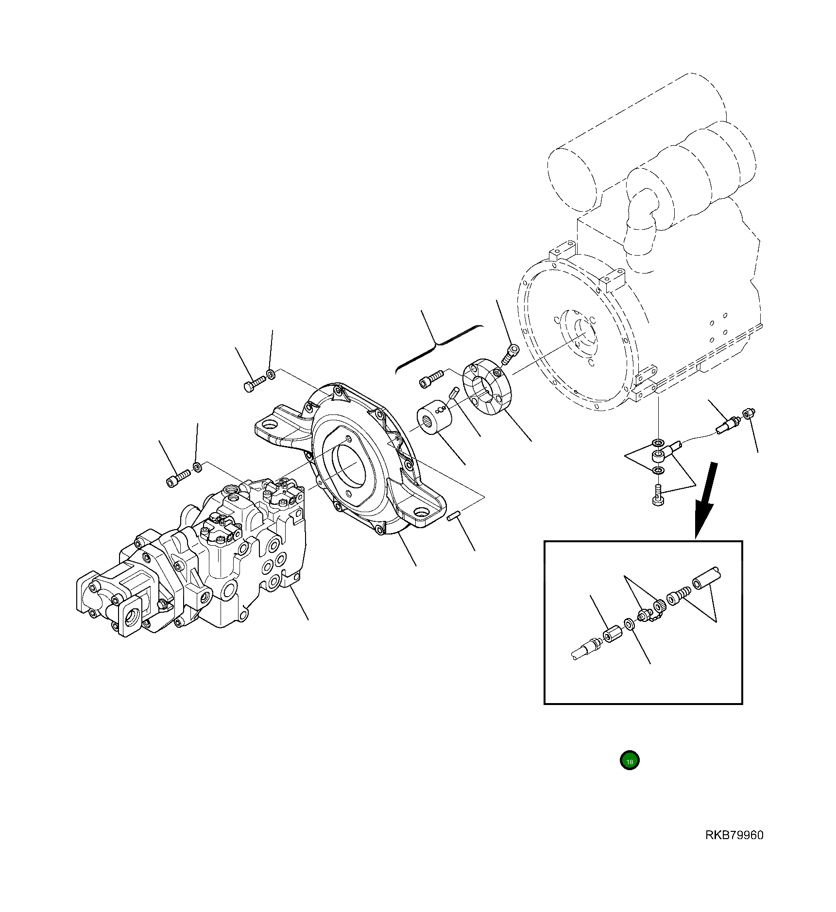 Клапан 21D-01-11160 Komatsu