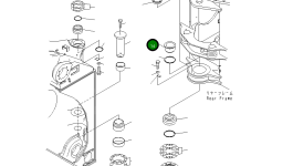 Втулка 42C-46-13161 Komatsu