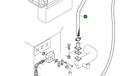 Шланг в сборе DN 40 x 800 513 401 98 Komatsu