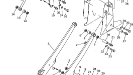 Палец 113-70-21231 Komatsu