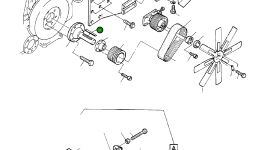 Шпонка призматическая 354 440 99 Komatsu