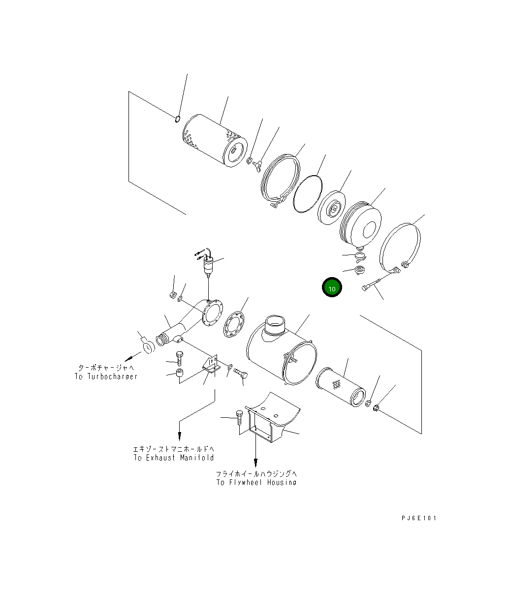 Клапан 6112-81-7810 Komatsu