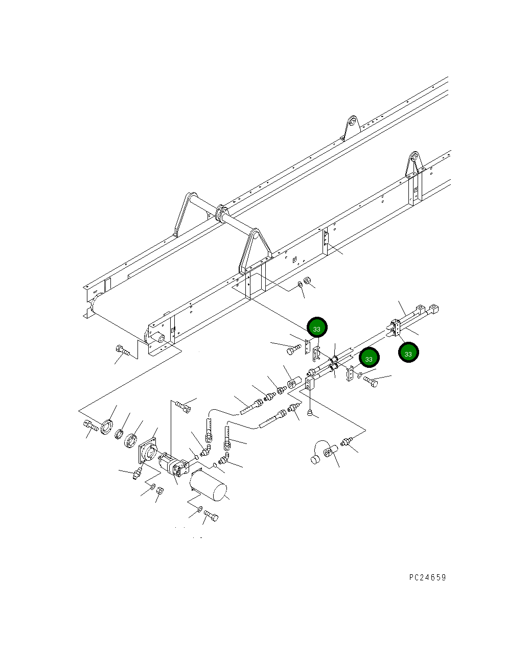Хомут KWKKS-75-92240 Komatsu