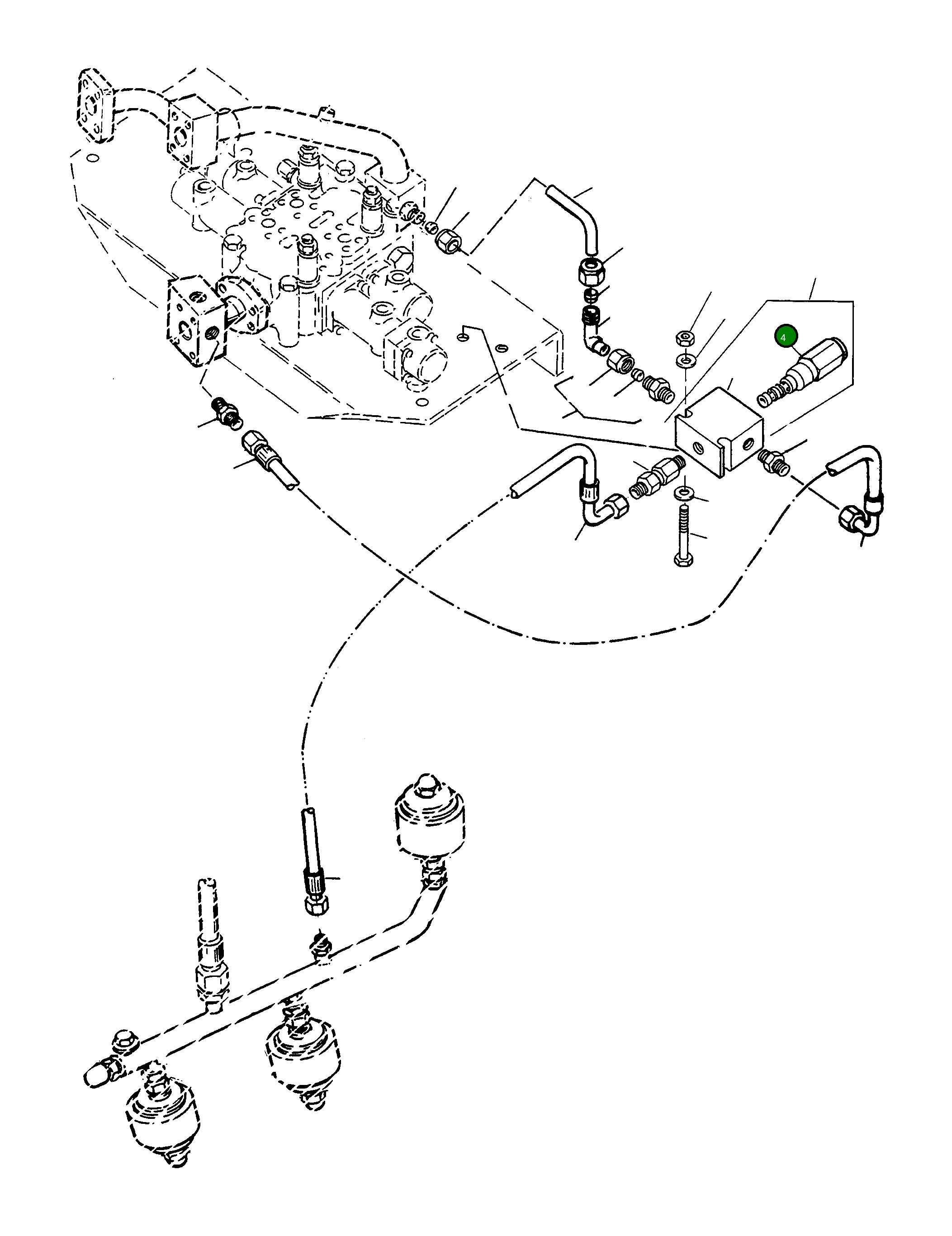 Клапан 4912258M91 Komatsu