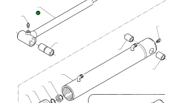 Шток UE3050061 Komatsu