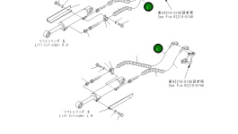 Шланг 1150MM 134-62-63121 Komatsu