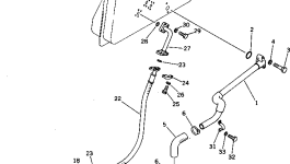 Трубка 130-62-61470 Komatsu