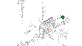 Роликовый подшипник ND949101-0140 Komatsu