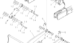 Палец 21W-71-11131 Komatsu