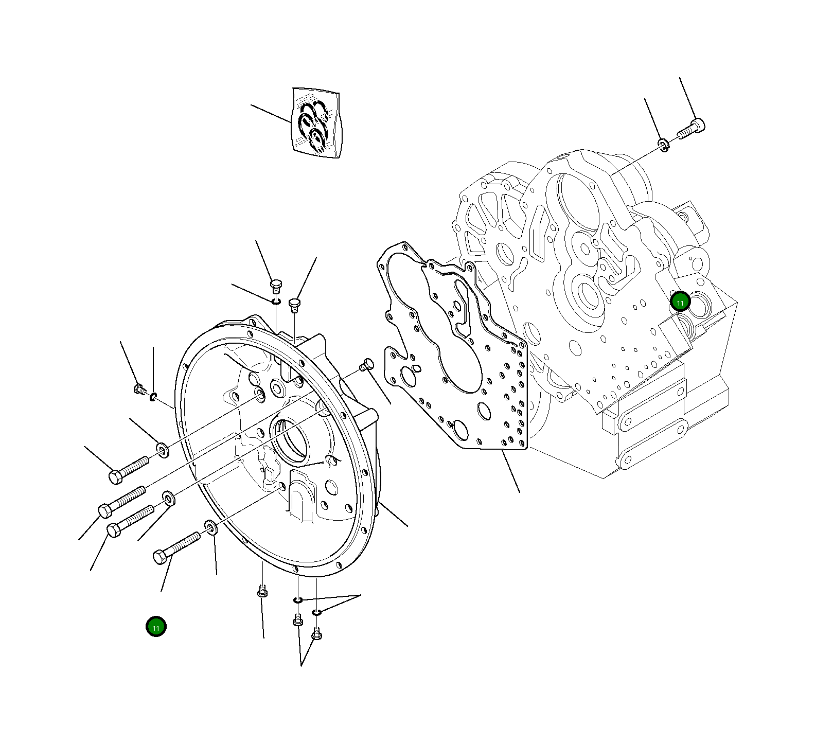 Шайба DG6EM100 Komatsu