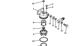 Гайка 600-311-9831 Komatsu
