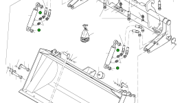 Шаровой шарнир 42R-70-H0P48 Komatsu