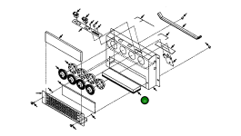 Фильтр воздушный 1308 203 H1 Komatsu