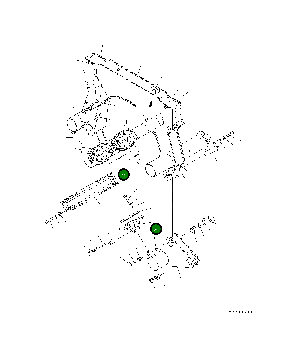 Хомут 208-871-1221 Komatsu