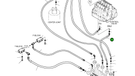 Шланг PF3/8-870L 2184-1062D88 Komatsu