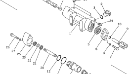 Шарнир 198-43-44550 Komatsu