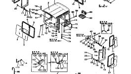 Стекло 380-887569-1 Komatsu