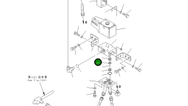 Клапан 196-49-31220 Komatsu