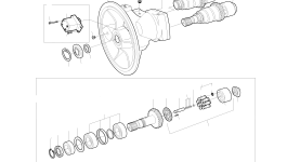 Цилиндрический роликовый подшипник 09153268 Komatsu