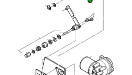 Гайка шестигранная 79 619 Komatsu