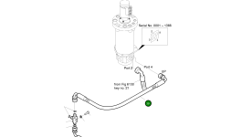 Шланг PF1/2-600L 2184-1198D49 Komatsu