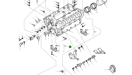Крышка подшипника в сборе 65.01105-6013 Komatsu