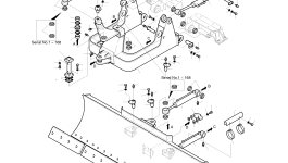 Отвал (2704 мм) 5608-1065 Komatsu