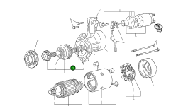 Шариковый подшипник (3) 894228-4480 Komatsu