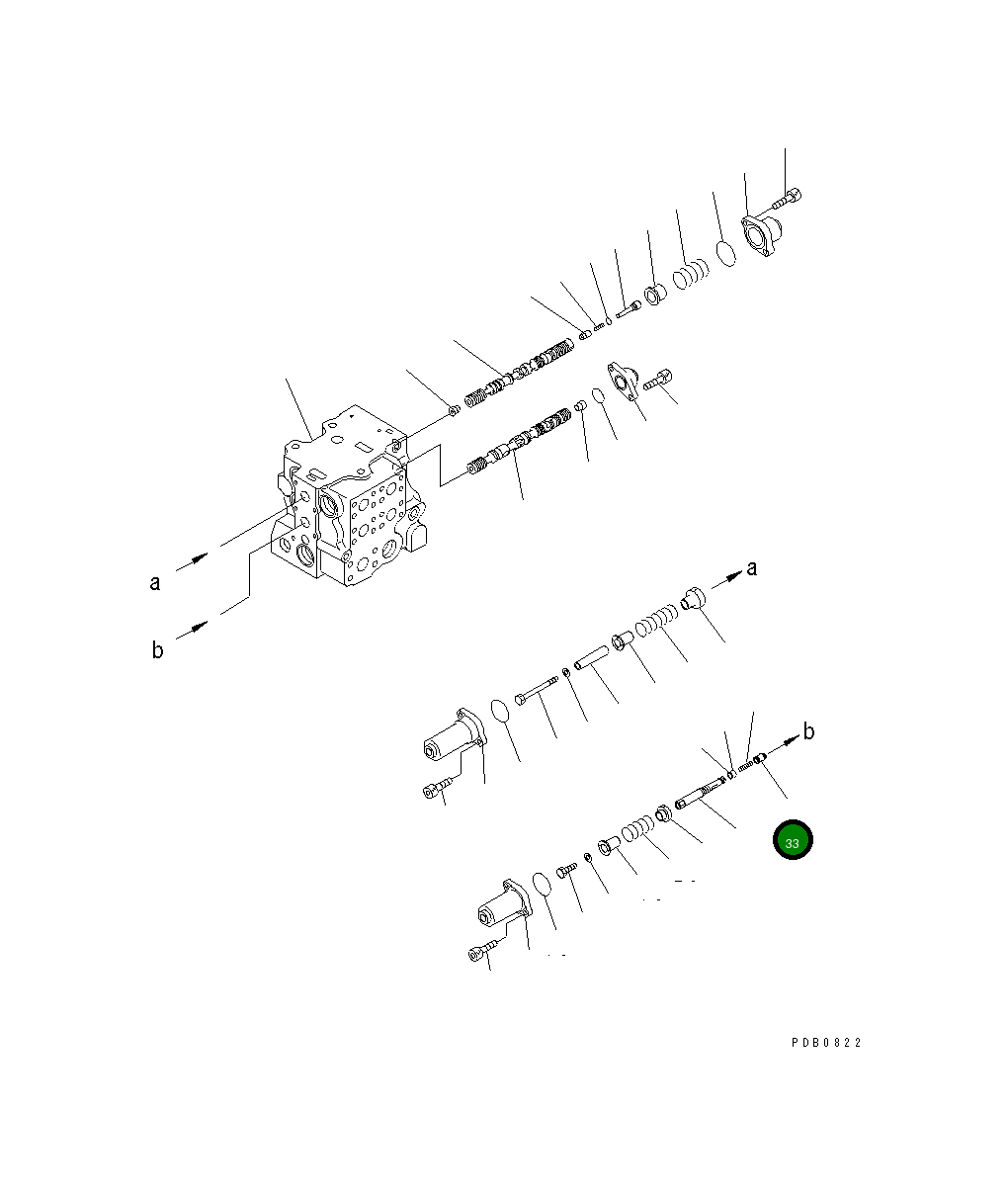 Клапан 723-63-31910 Komatsu