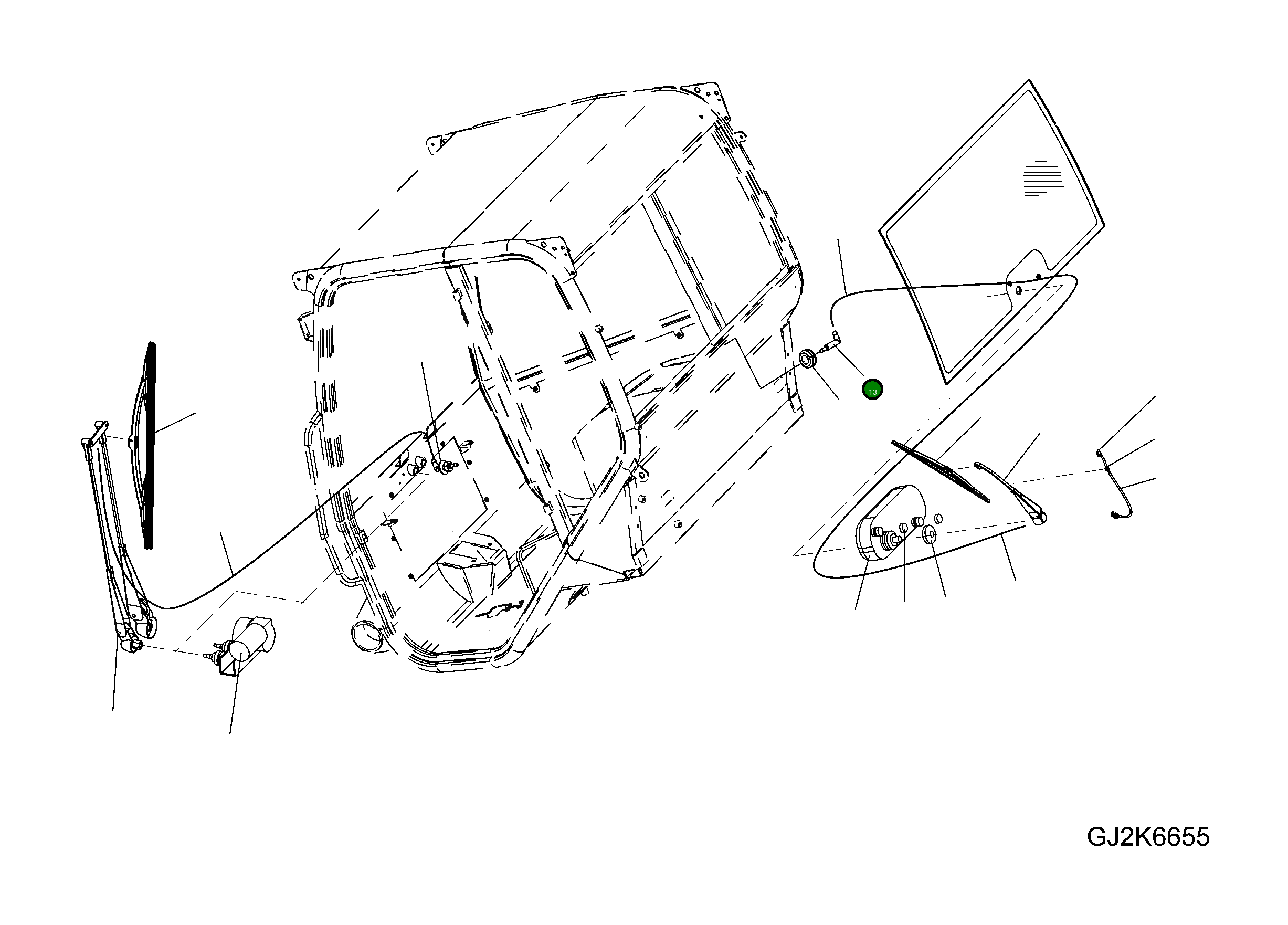 Шарнир 42T-56-H0R24 Komatsu