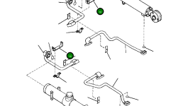 Монтажная штанга хомута трубки 1232 434 H1 Komatsu