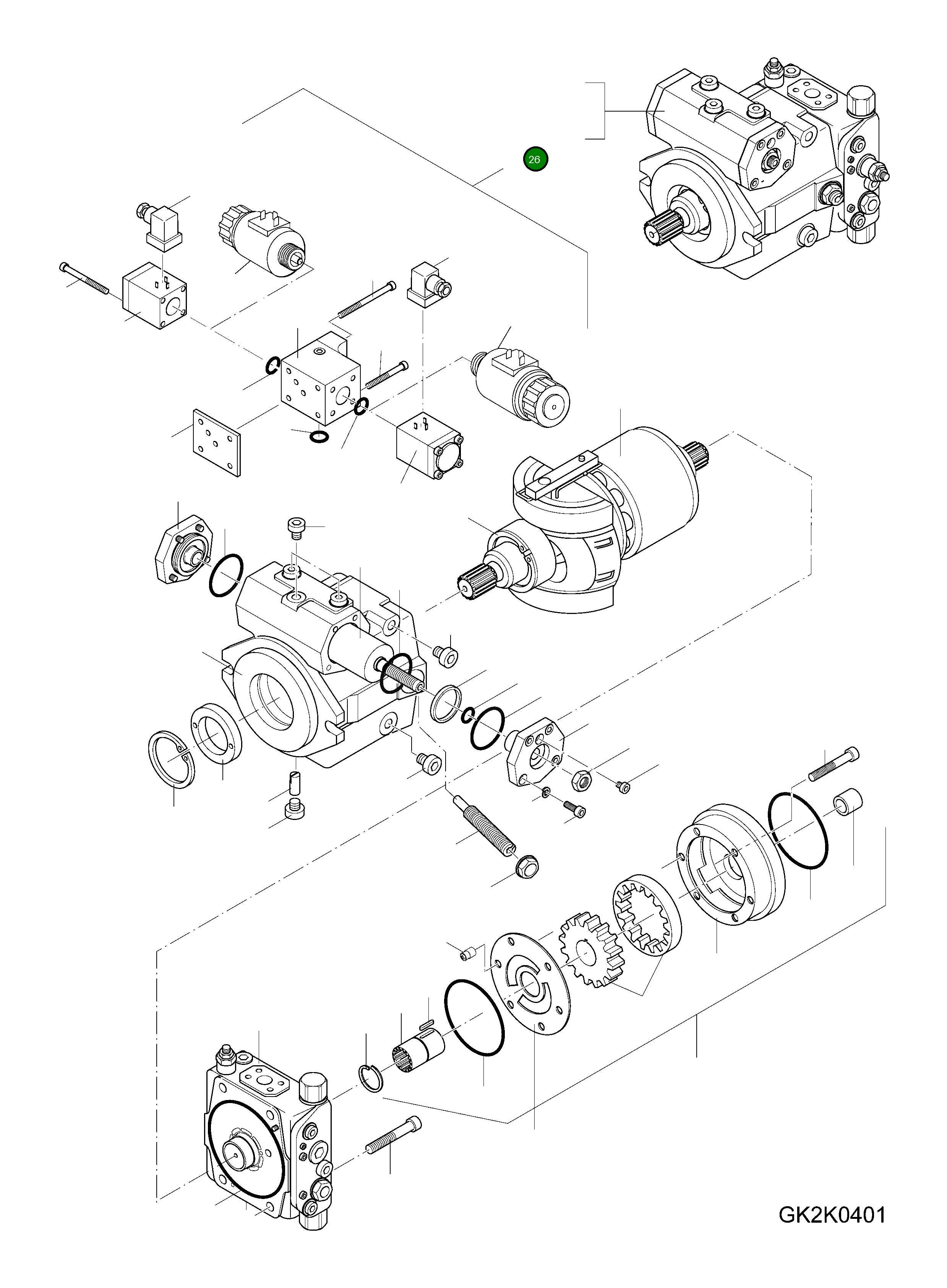 Клапан 42U-17-H0P97 Komatsu