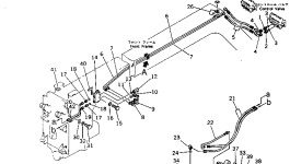 Трубка 232-60-65142 Komatsu